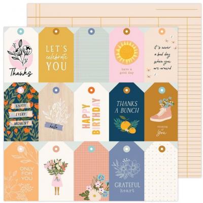 American Crafts Jen Hadfield Live & Let Grow Designpapier - For You