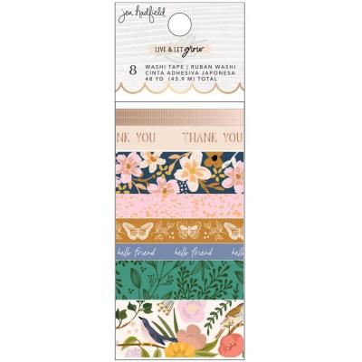 American Crafts Jen Hadfield Live & Let Grow Klebeband- Washi Tape