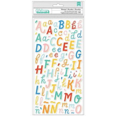 American Crafts Obed Marshall Especial Sticker - Wonderful Alpha