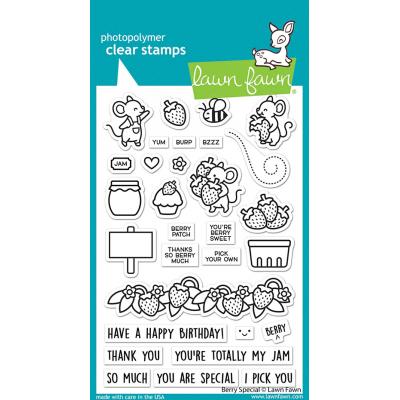 Lawn Fawn Stempel -  Berry Special