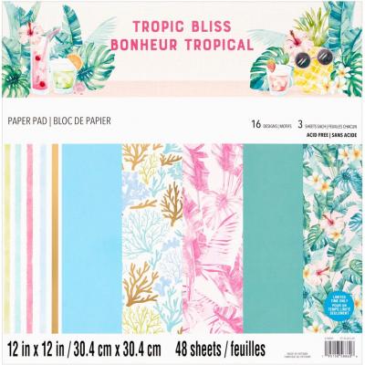 Craft Smith Tropical Bliss Designpapier - Paper Pad
