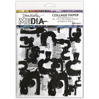 Ranger Dina Wakley Media Tissue Paper - Painted Marks