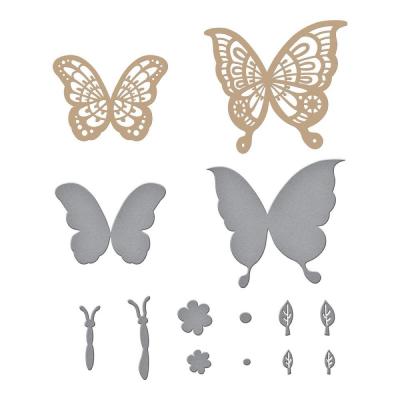 Spellbinders Hot Foil Plate & Die - Butterflies