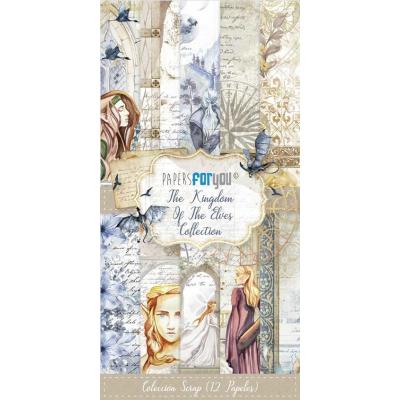 Papers For You The Kingdom Of The Elves Designpapier - Slim Scrap Paper Pack