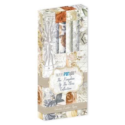 Papers For You The Kingdom Of The Elves Designpapier - Collection Leather Paper Kit