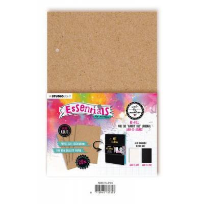 StudioLight Art By Marlene - Journal Pages - Kraft