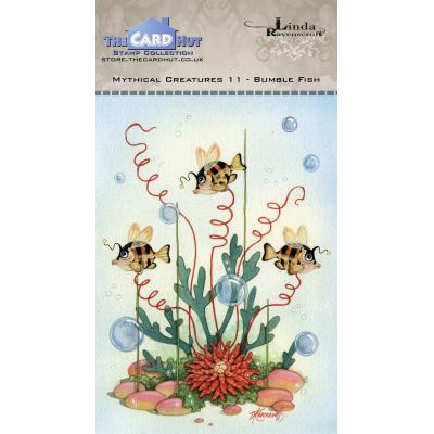 The Card Hut Clear Stamps - Mythical Creatures Bumble Fish