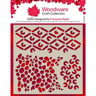 Creative Expressions Woodware Stencil - African