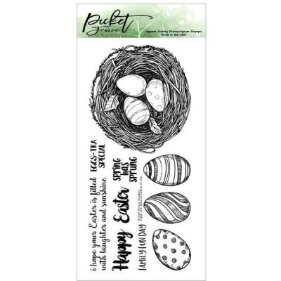 Picket Fence Studios Clear Stamps - Eggs-Tra Special Easter