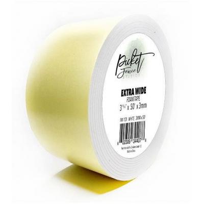 Picket Fence Extra Wide Foam Tape Roll - White