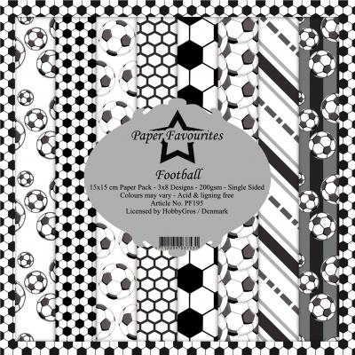 Dixi Craft Paper Favourites Football Designpapier - Paper Pack