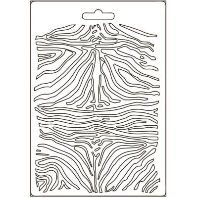 Stamperia Savana Soft Mould - Zebra Pattern