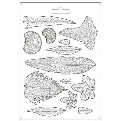 Stamperia Romantic Garden House Soft Mould - Leaves
