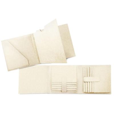 Graphic 45 Trifold Waterfall Folio Album - Ivory