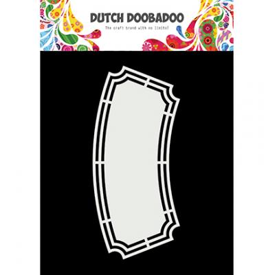 Dutch DooBaDoo Shape Art -Curved Label