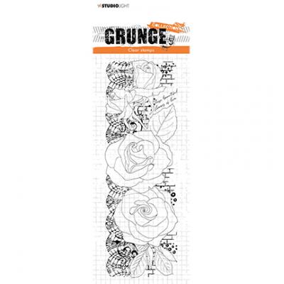 StudioLight Grunge Collection Nr.202 Clear Stamp - Roses