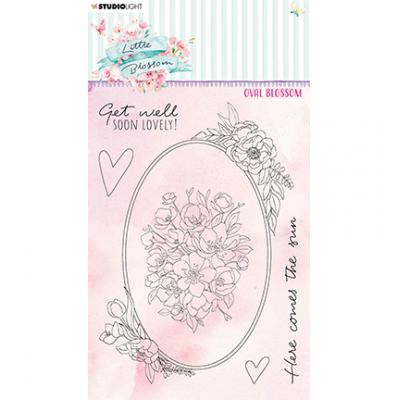 StudioLight Little Blossom Nr.196 Clear Stamps - Oval Blossom