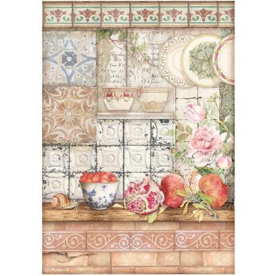Stamperia Casa Granada Rice Paper - Tiles
