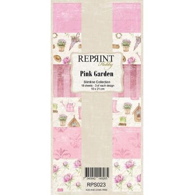 Reprint Pink Garden Designpapier - Paper Pack