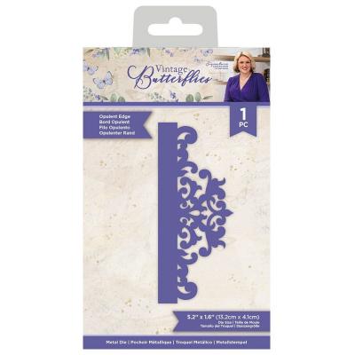 Crafter's Companion Vintage Butterflies Metal Die - Opulent Edge