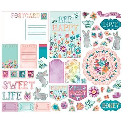 LDRS Creative One Fine Day Die Cuts - Ephemera