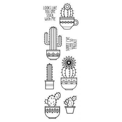 Creative Expressions Woodware Clear Stamps - Succulents