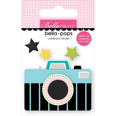 Bella Blvd Time To Travel Sticker - Camera