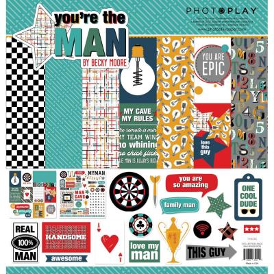 PhotoPlay  You're The Man Designpapiere - Collection Pack