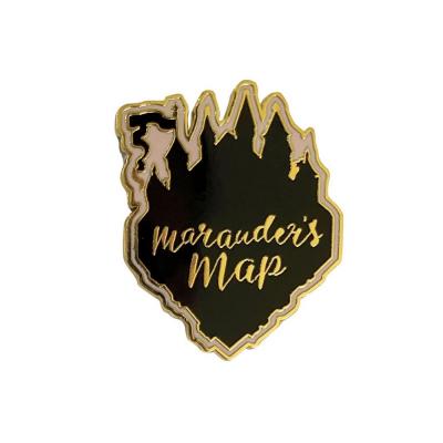 Paper House Harry Potter Enamel Pin - Marauders Map