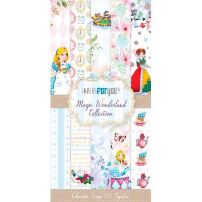 Papers For You Magic Wonderland Designpapiere - Slim Scrap Paper Pack