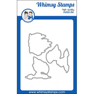 Whimsy Stamps Denise Lynn Outline Die Set - Old Buzzard
