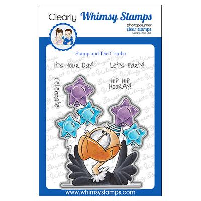 Whimsy Stamps Dustin Pike Clear Stamps - Old Buzzard Too
