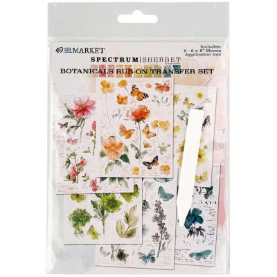 49 and Market Spectrum Sherbert Sticker - Botanical