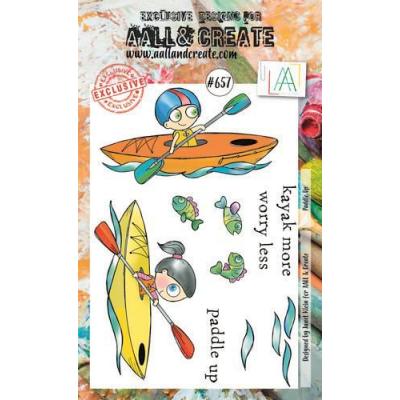 AALL & Create Clear Stamps Nr. 657 - Paddle Up
