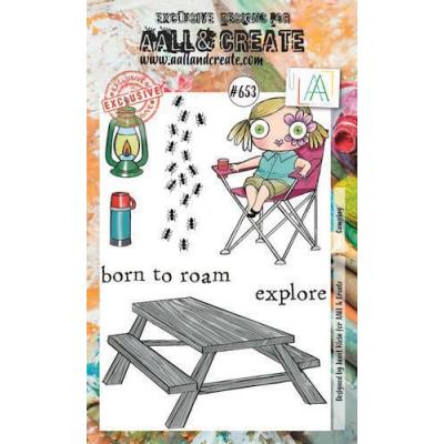 AALL & Create Clear Stamps Nr. 653 - Camping