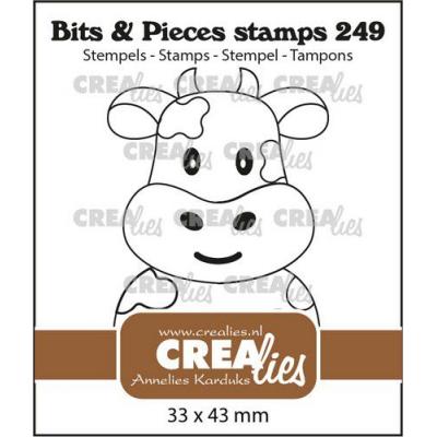 Crealies Clear Stamp - Kuh