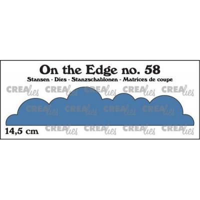 Crealies On The Edge Stanzschablonen -Wolken