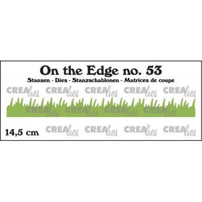 Crealies On The Edge Stanzschablonen - Gras flach