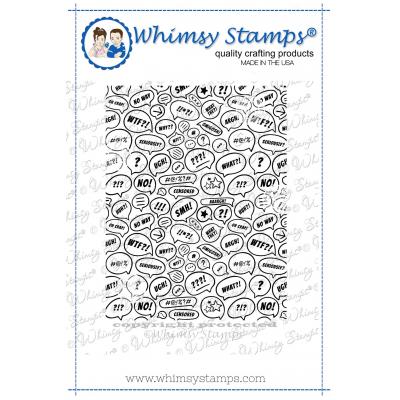 Whimsy Stamps Stempel - WTF?!