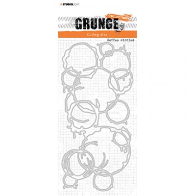 StudioLight Grunge Collection Nr.236 Cutting Die - Coffee Circles