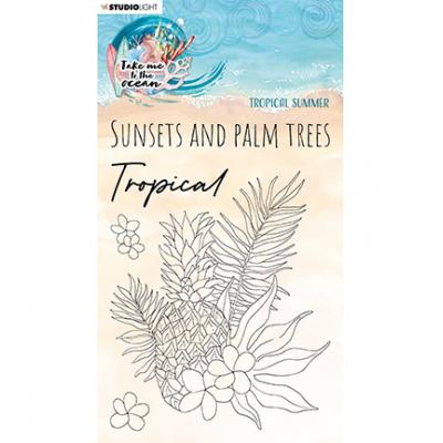 StudioLight Take Me To The Ocean Nr.217 Clear Stamps - Tropical Summer