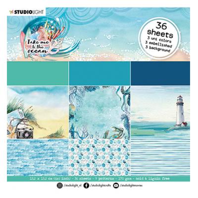 StudioLight Take Me To The Ocean Nr. 37 Designpapiere - Cool Colors