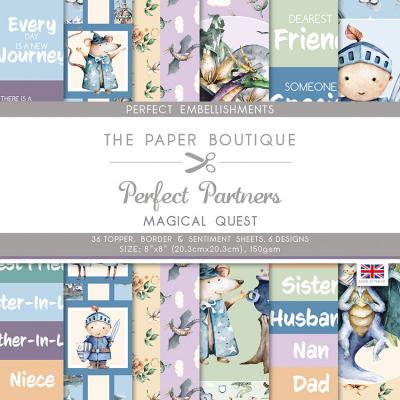 The Paper Boutique Magical Quest Designpapier - Embellishment Pad