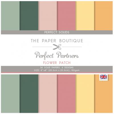 The Paper Boutique Perfect Flower Patch Cardstock - Solid Papers