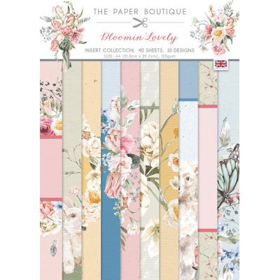 The Paper Boutique Bloomin Lovely Designpapier - Insert Collection