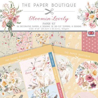 The Paper Boutique Bloomin Lovely Designpapier - Paper Kit