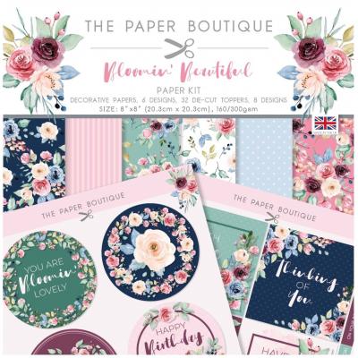 The Paper Boutique Bloomin Beautiful Designpapier - Paper Kit