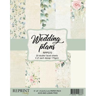 Reprint Wedding Plans Designpapier - Paper Pack