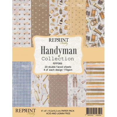 Reprint Handyman Designpapier - Paper Pack