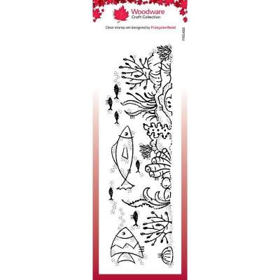 Woodware Clear Stamp - Coral Reef